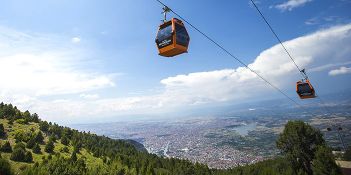 Denizli'de Yaşamak - Bağbaşı Yaylası - Teleferik